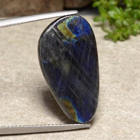 Spectrolite Multicolore naturelle Forme fantaisie, 7.55 ct, Opaque