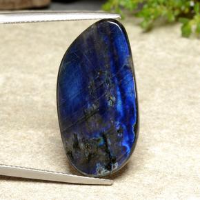 Spectrolite multicolore naturelle forme fantaisie, 11,70 ct, opaque