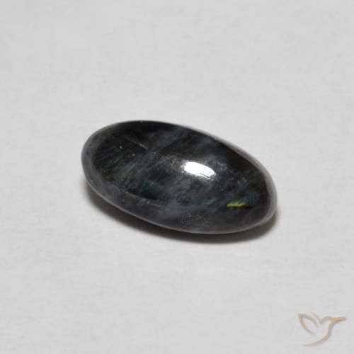 Spectrolite Multicolore naturelle ovale, 0.71 ct, Opaque
