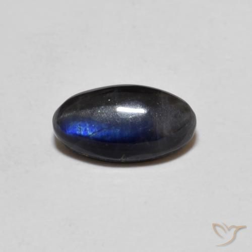 Spectrolite Multicolore naturelle Coupe ovale, 0.77 ct, Opaque