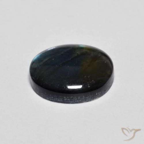 Spectrolite Multicolore naturelle ovale, 2.23 ct, Opaque