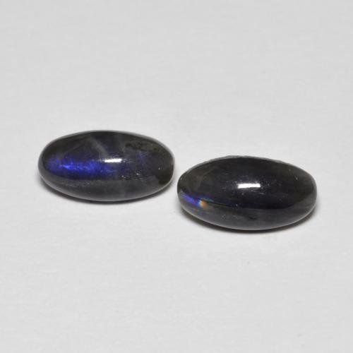 Achetez naturel 1,37ct multicolore spectrolite gems, coupe ovale, en provenance finlande chez gemselect. en stock, livraison internationale!