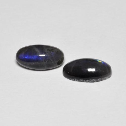 Achetez naturel 1,37ct multicolore spectrolite gems, coupe ovale, en provenance finlande chez gemselect. en stock, livraison internationale!