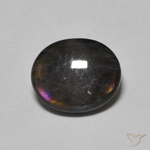 2.27ct Naturel Multicolore Spectrolite, ovale, Opaque