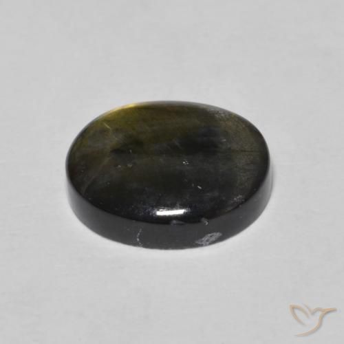 Spectrolite Multicolore naturelle ovale, 2.26 ct, Opaque