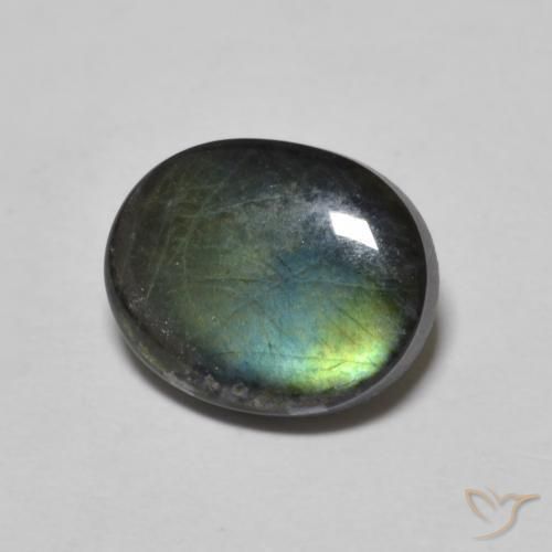 2.12ct Naturel Multicolore Spectrolite, ovale, Opaque