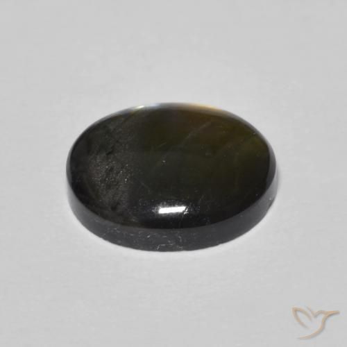 Spectrolite Multicolore naturelle ovale, 2.21 ct, Opaque