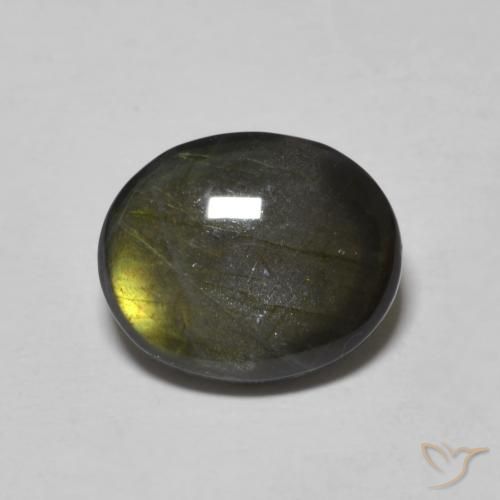 2.16ct Naturel Multicolore Spectrolite, ovale, Opaque