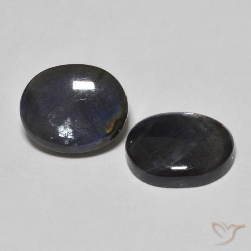 Shop natural 4.24ct Multicolore Spectrolite gems, ovale, from Finlande at GemSelect. In stock, global shipping!