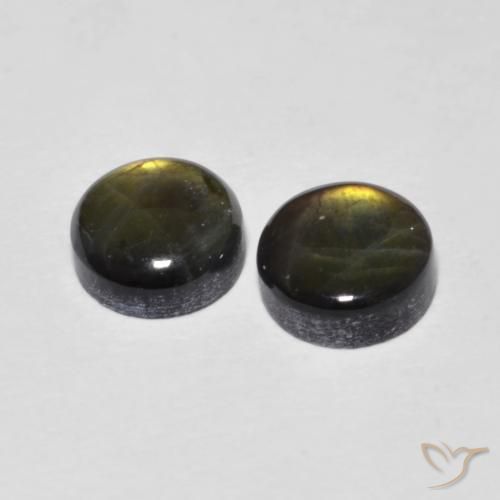 Achetez naturel 1,96ct multicolore spectrolite gems, coupe roude, en provenance finlande chez gemselect. en stock, livraison internationale!