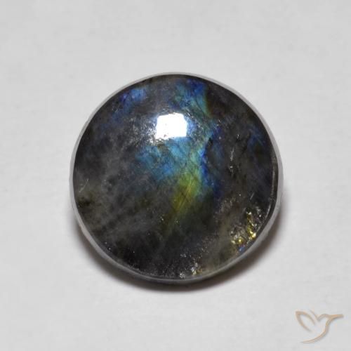 2.31ct Naturel Multicolore Spectrolite, Tour, Opaque