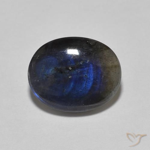 2.18ct Naturel Multicolore Spectrolite, ovale, Opaque