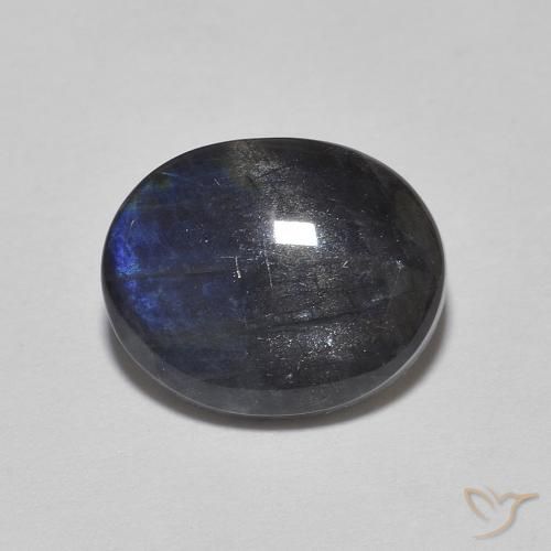 2.13ct Naturel Multicolore Spectrolite, ovale, Opaque