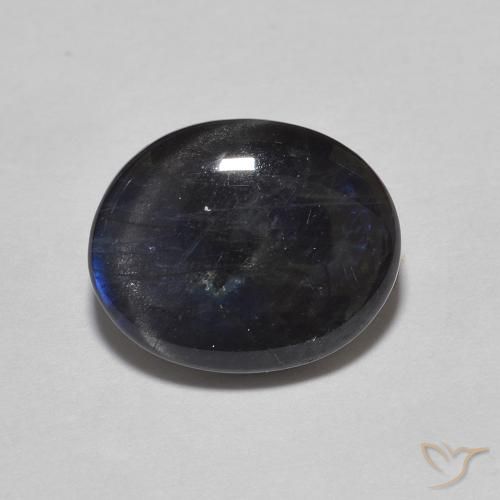 2.28ct Naturel Multicolore Spectrolite, ovale, Opaque