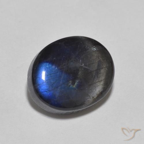 Spectrolite Multicolore naturelle ovale, 2.28 ct, Opaque