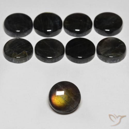 1.79ct Naturel Multicolore Spectrolite, Tour, Opaque