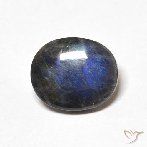 1.96ct Naturel Multicolore Spectrolite, ovale, Opaque