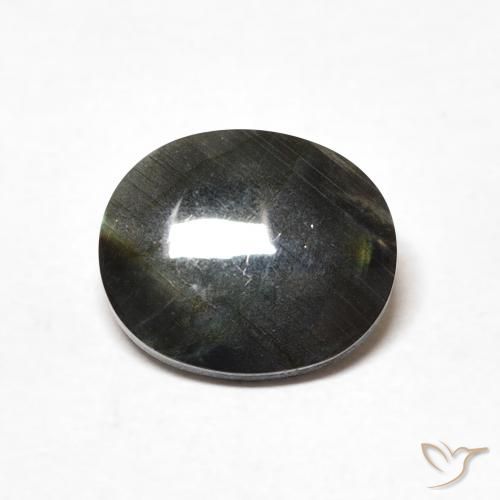 1.72ct Naturel Multicolore Spectrolite, ovale, Opaque