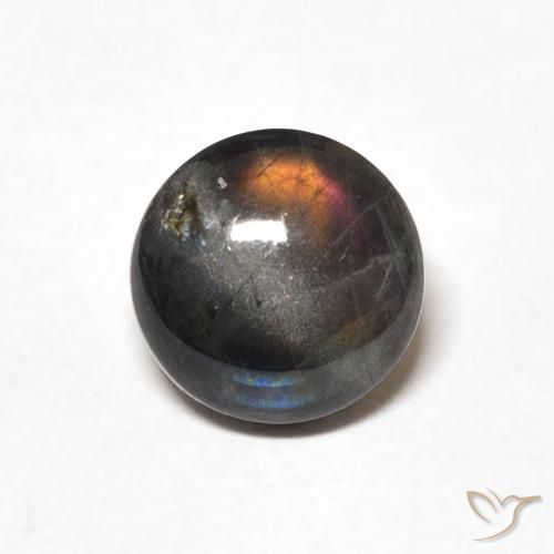 1.71ct Naturel Multicolore Spectrolite, Tour, Opaque