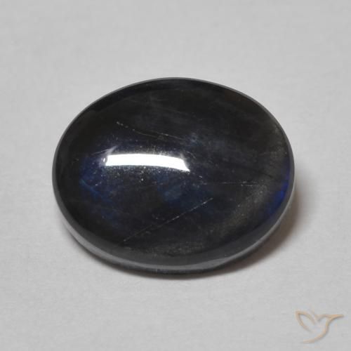 2.09ct Naturel Multicolore Spectrolite, ovale, Opaque