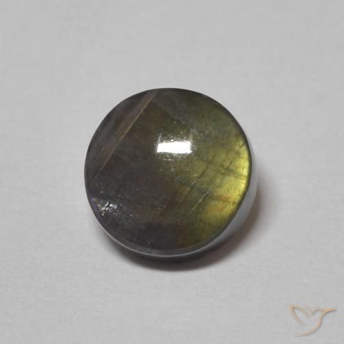 1.30ct Naturel Multicolore Spectrolite, Tour, Opaque