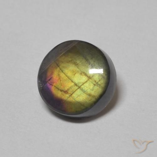 Spectrolite Multicolore naturelle Tour, 1.30 ct, Opaque