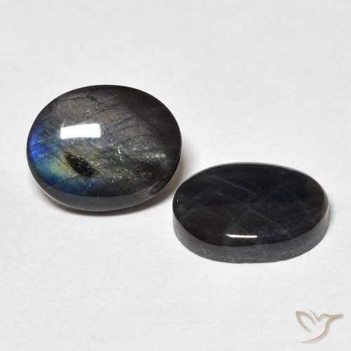 Shop natural 4.34ct Multicolore Spectrolite gems, ovale, from Finlande at GemSelect. In stock, global shipping!
