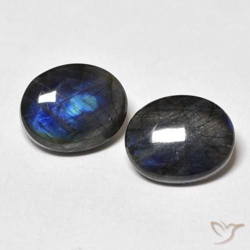 4.42ctw Naturel Multicolore Spectrolite, ovale, Opaque