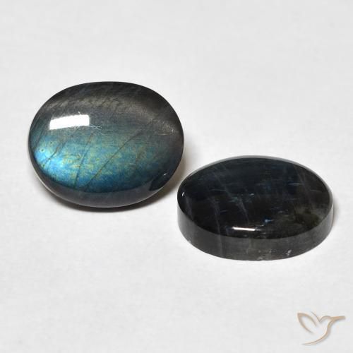 Shop natural 4.43ct Multicolore Spectrolite gems, ovale, from Finlande at GemSelect. In stock, global shipping!