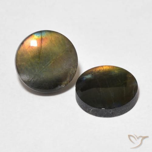Shop natural 2.71ct Multicolore Spectrolite gems, Tour, from Finlande at GemSelect. In stock, global shipping!