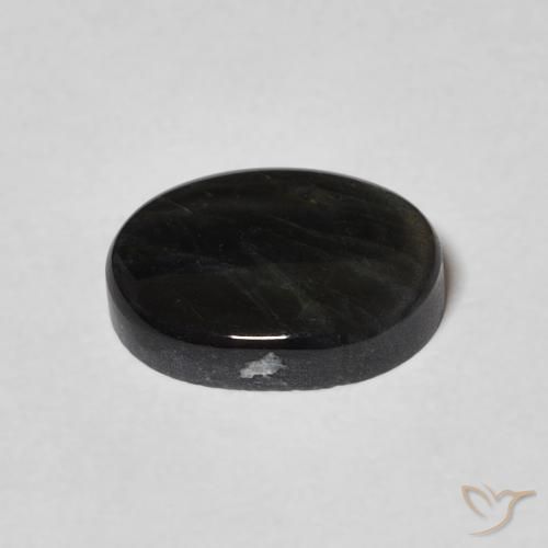 Spectrolite Multicolore naturelle ovale, 2.19 ct, Opaque