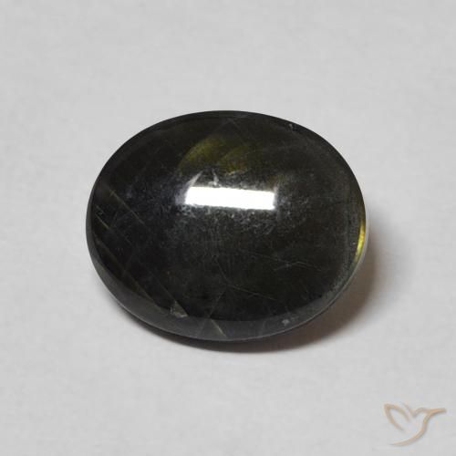 2.15ct Naturel Multicolore Spectrolite, ovale, Opaque