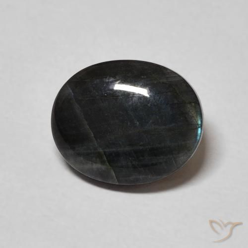 2.25ct Naturel Multicolore Spectrolite, ovale, Opaque