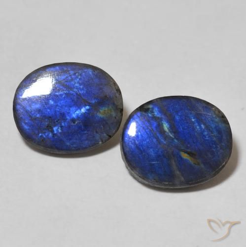 3.76ctw Naturel Multicolore Spectrolite, ovale, Opaque