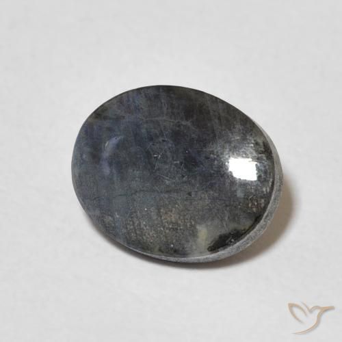 Spectrolite Multicolore naturelle ovale, 1.92 ct, Opaque