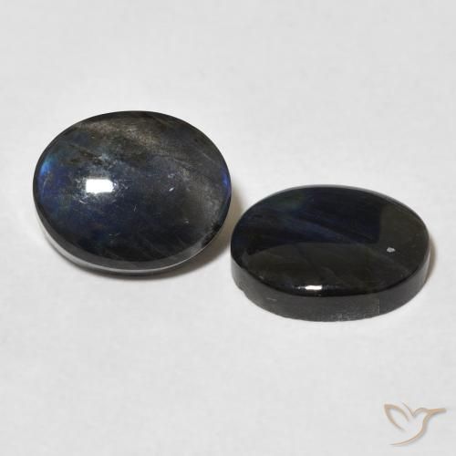 Shop natural 4.42ct Multicolore Spectrolite gems, ovale, from Finlande at GemSelect. In stock, global shipping!