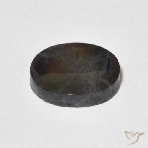 Spectrolite Multicolore naturelle ovale, 2.02 ct, Opaque