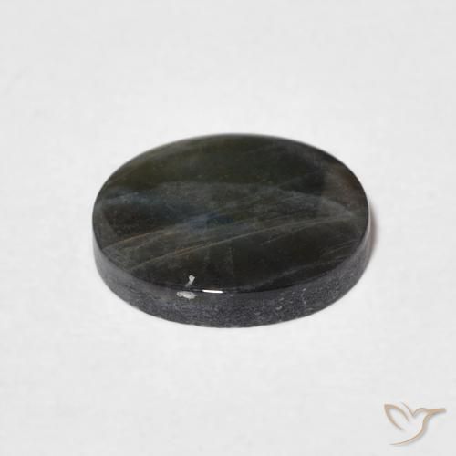 Spectrolite Multicolore naturelle ovale, 1.82 ct, Opaque