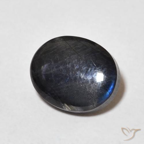Spectrolite Multicolore naturelle ovale, 2.18 ct, Opaque