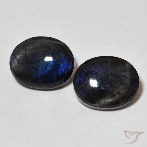 4.23ctw Naturel Multicolore Spectrolite, ovale, Opaque