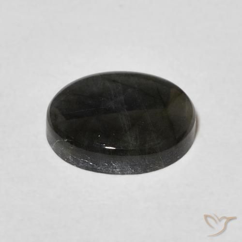 Spectrolite Multicolore naturelle ovale, 2.12 ct, Opaque