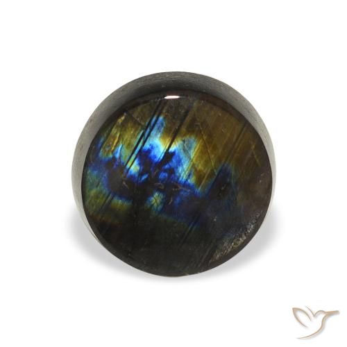 Spectrolite Multicolore naturelle Tour, 1.46 ct, Opaque