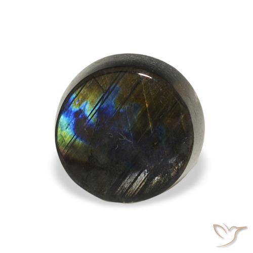 Spectrolite Multicolore naturelle Tour, 1.46 ct, Opaque
