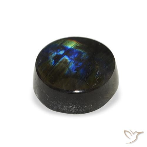 Spectrolite Multicolore naturelle Tour, 1.46 ct, Opaque