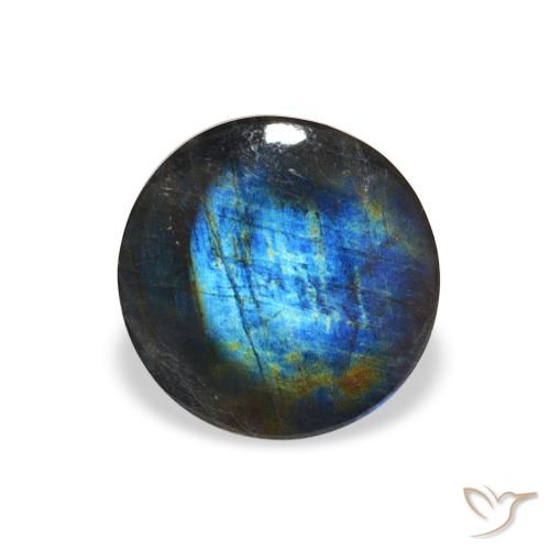 0.99ct Naturel Multicolore Spectrolite, Tour, Opaque