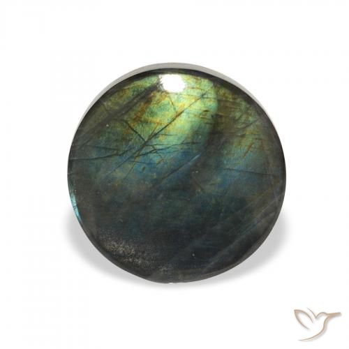 2.28ct Naturel Multicolore Spectrolite, Tour, Opaque