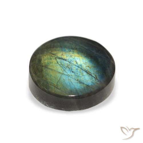 Spectrolite Multicolore naturelle Tour, 2.28 ct, Opaque