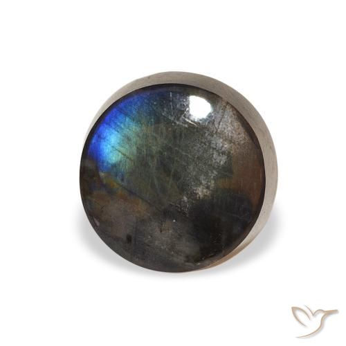 Spectrolite Multicolore naturelle Tour, 1.41 ct, Opaque