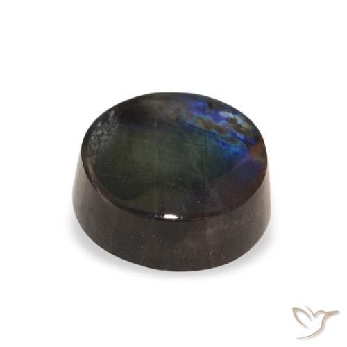 Spectrolite Multicolore naturelle Tour, 1.41 ct, Opaque