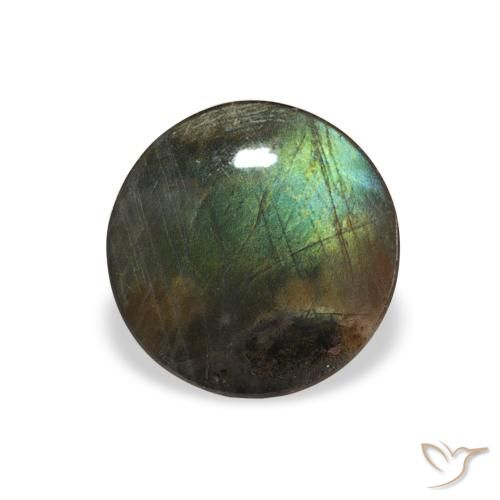 Spectrolite Multicolore naturelle Tour, 0.94 ct, Opaque